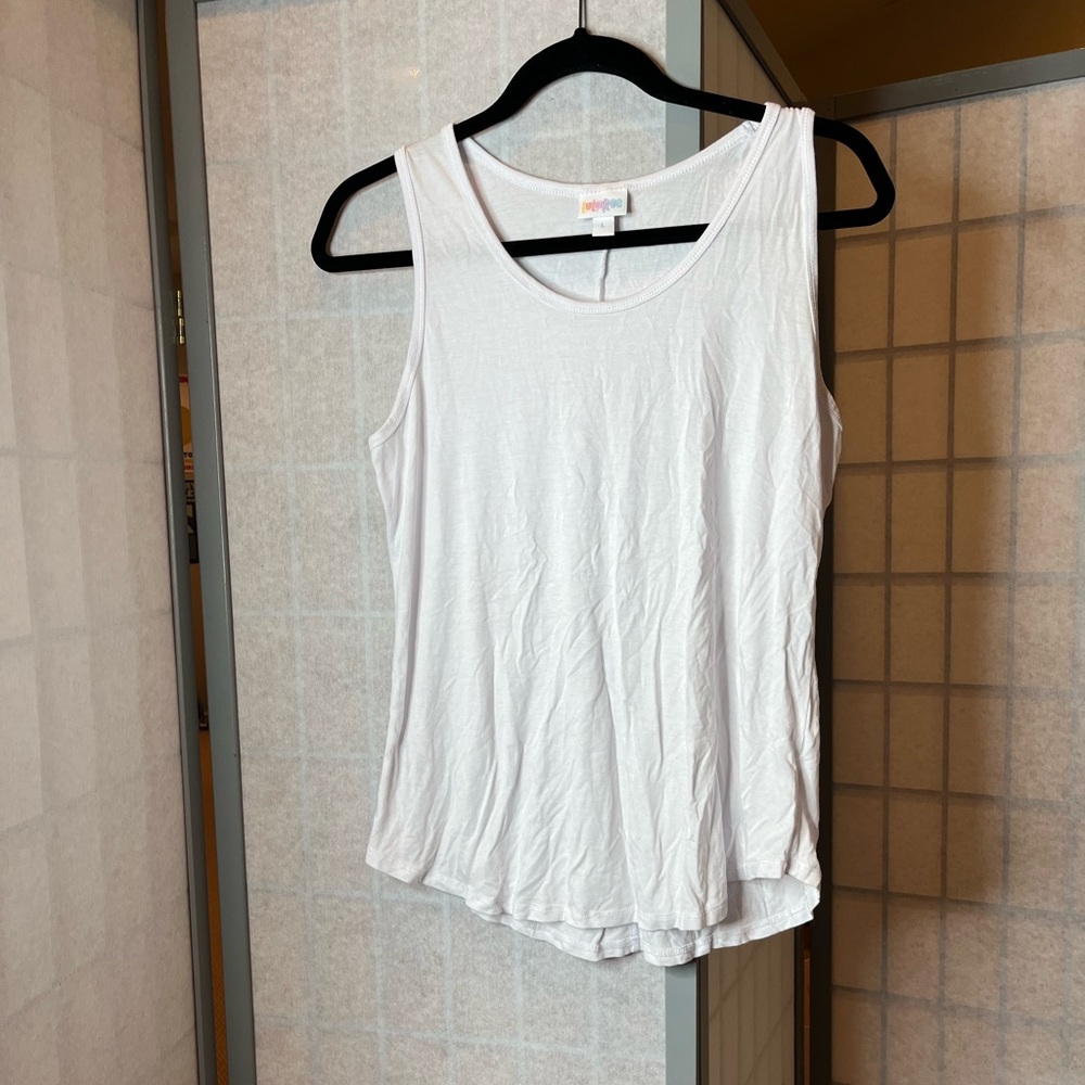 LuLaRoe White Women's Tank Top